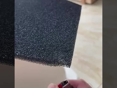 पॉलीयुरेथेन धूल फिल्टर काले लौ retardant फिल्टर जाल स्पंज