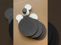 2-6 मिमी माइक्रोपोरोस सिरेमिक फोम फिल्टर नैनोकण सांस लेने योग्य चूसने की प्लेट