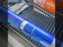 उच्च तापमान प्रतिरोधी टेप नीली पीईटी पॉलिएस्टर फिल्म 0.05 मिमी मोटी