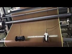 पीटीएफई विरोधी स्थैतिक इन्सुलेशन सीलिंग टेप ब्राउन हीट-प्रूफ टेप