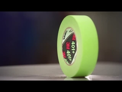 3M 401+ मास्किंग टेप ग्रीन उच्च तापमान प्रतिरोधी पेंट मास्किंग टेप