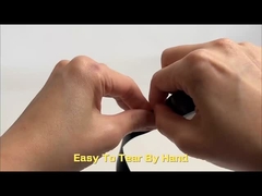 600 वी उच्च वोल्टेज के प्रतिरोध के साथ काले पीवीसी विद्युत इन्सुलेशन टेप