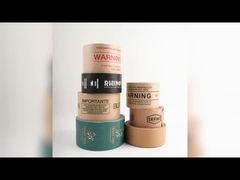 कस्टम मुद्रित लोगो प्रबलित पानी से सक्रिय क्राफ्ट पेपर टेप