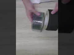 0.12 मिमी मोटी एसीटेट कपड़े टेप, एक्रिलिक चिपकने वाला विद्युत टेप