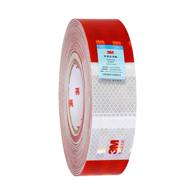 खरीदें 3m 983D परावर्तक टेप लाल और सफेद विशेष वाहन निकाय पहचान टेप online manufacture