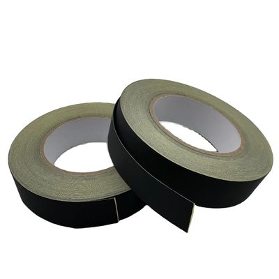 खरीदें Black and white flame-retardant acetate fabric self-adhesive tape online manufacture