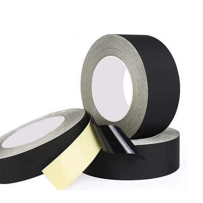 खरीदें Acetic fabric cloth tape Black high adhesion and can temperatures up to 130℃ online manufacture