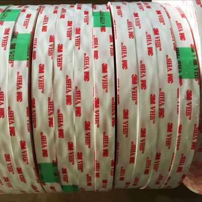 3M4930 उच्च तापमान VHB दो तरफा चिपकने वाला धातु कांच प्लास्टिक बंधन