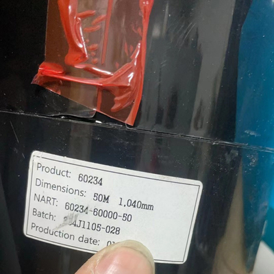 TESA 60234 एकतरफा मैट ब्लैक पीईटी बेस मटेरियल कंडक्टिव क्लॉथ टेप