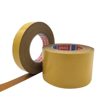 TESA 8471 0.03MM एम्बर प्रतिक्रियाशील HAF धातु प्लास्टिक माउंटिंग टेप