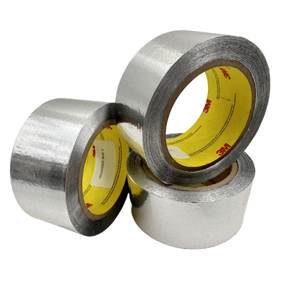 3M 431 एल्यूमीनियम पन्नी टेप एकल पक्षीय एक्रिलिक परावर्तक टेप 50.8MM × 54.8M