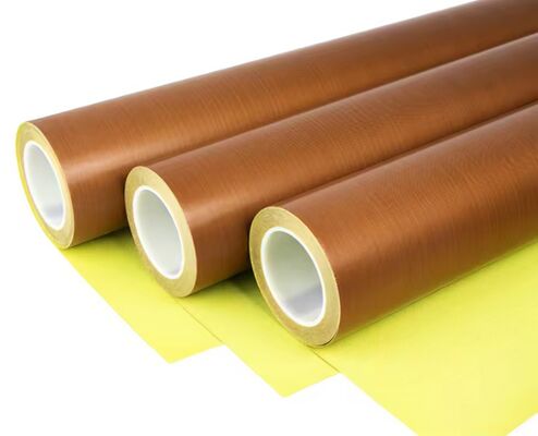 0.13mm PTFE single-sided strong silicone heat-resistant shielding tape for industrial sealing