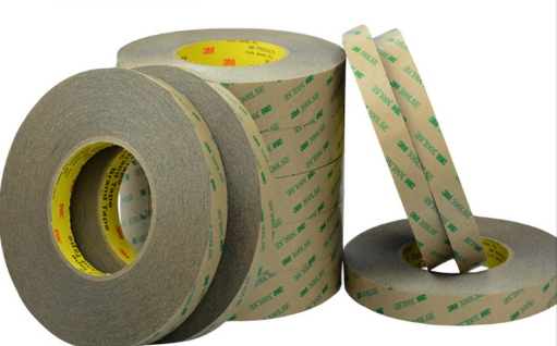 3M 10896 PET Double Sided Tape, 0.15mm Thick, 1200mm Width, High Viscosity Acrylic Adhesive, Heat Resistant 149 ℃ for Electronics & Metal Bonding