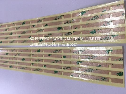 ग्रे RP16 0.4 मिमी VHB फोम एक्रिलिक डबल पक्षीय टेप गर्मी प्रतिरोधी ग्रे फोम: