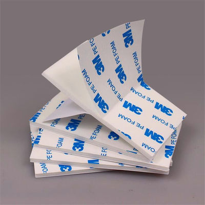 Viscoelastic 0.8mm RP45 कंफर्टेबल फोम कोर के साथ डाई कट एडहेसिव टेप, 3M VHB डबल साइडेड टेप