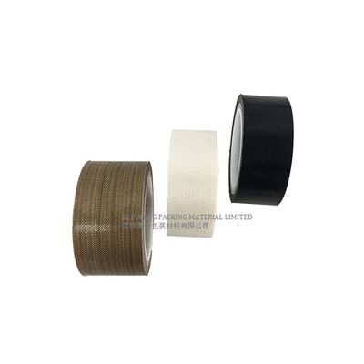 सिलिकॉन चिपकने वाला 260C 0.08mm उच्च तापमान PTFE टेप